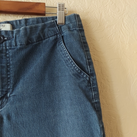 3/$15 Riders by Lee capri pants denim chambray Sz 10 - Picture 3 of 10